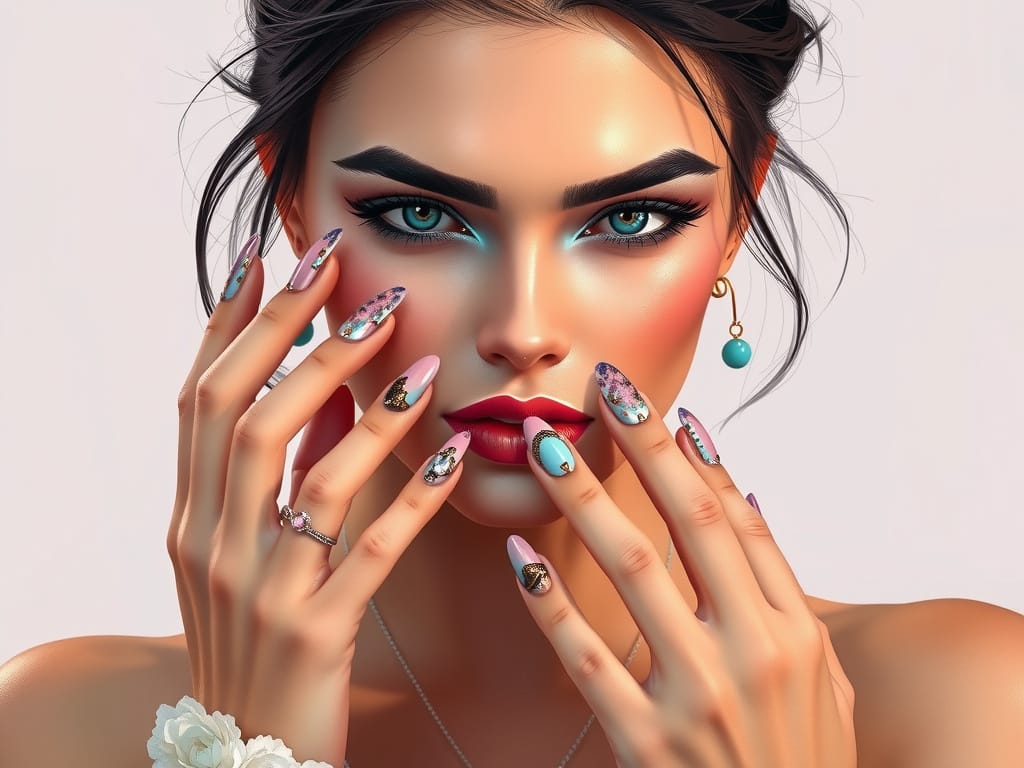 Arte Multicolor - Diseños con múltiples colores y patrones complejos
